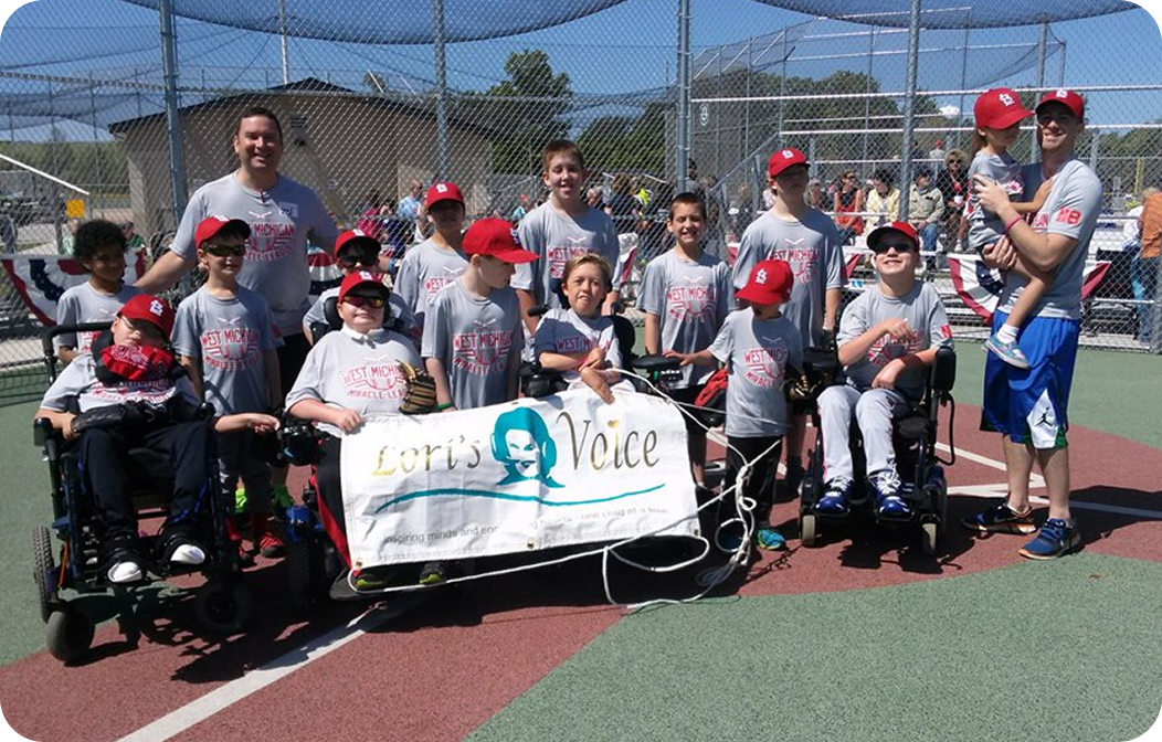 Lori’s Voice is a non-profit organization founded and established to help young people with disabilities